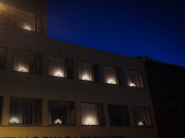 アイスランドの窓