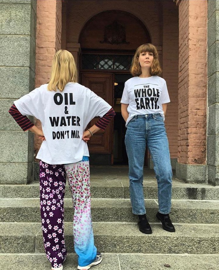 ノルウェーの水と油