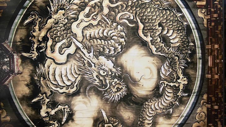 京都で出会ったドラゴンくん